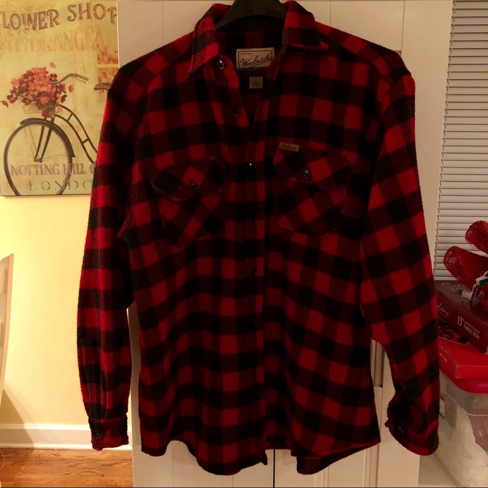 Vintage Woolrich heavy weight wool shirt
